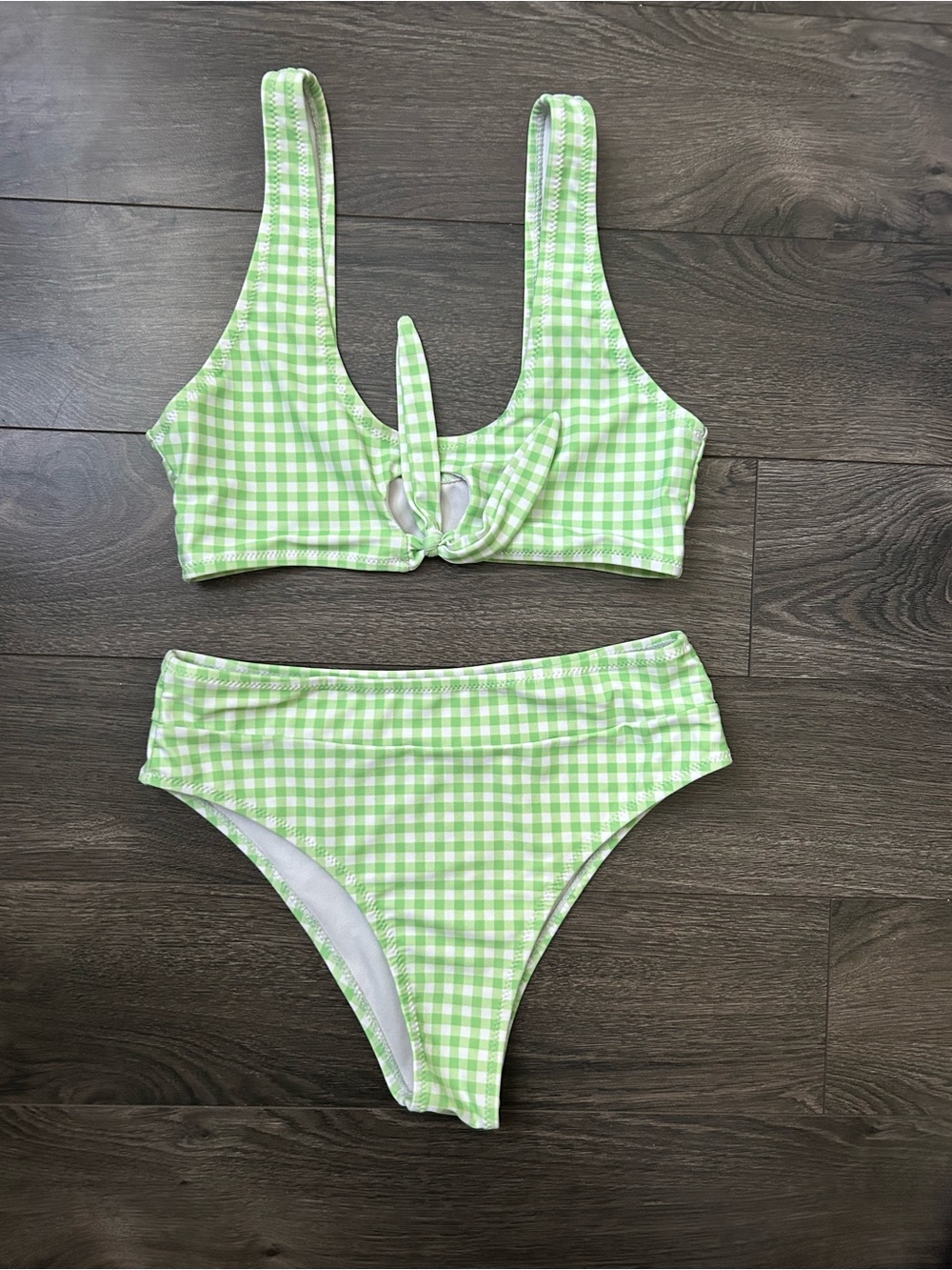 Gingham Bathing Suit